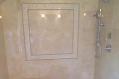 Cream Marfil Marble with Thassos Border