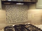 Stainless and stone mosaic