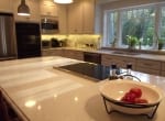 Quartz Counters with Ceramic Tile Backsplash 1