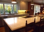 Quartz Counters with Ceramic Tile Backsplash 2